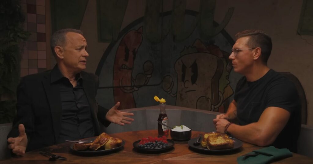 Tom Hanks on Mythical Kitchen's Last Meals.